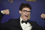 Olympic medalist Stephen Nedoroscik on the red carpet at the 76th Emmy Awards