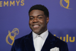 Sam Richardson on the red carpet at the 76th Emmy Awards